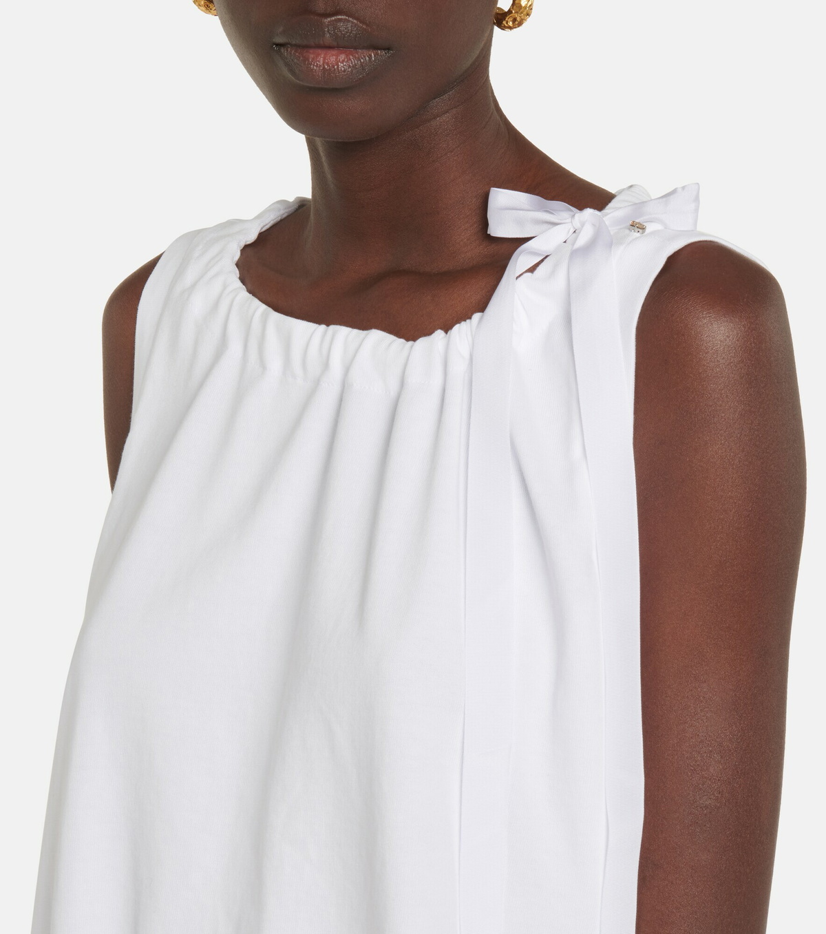 Sportmax - Beato cotton jersey top