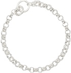 Martine Ali Silver Rolo Chain Necklace