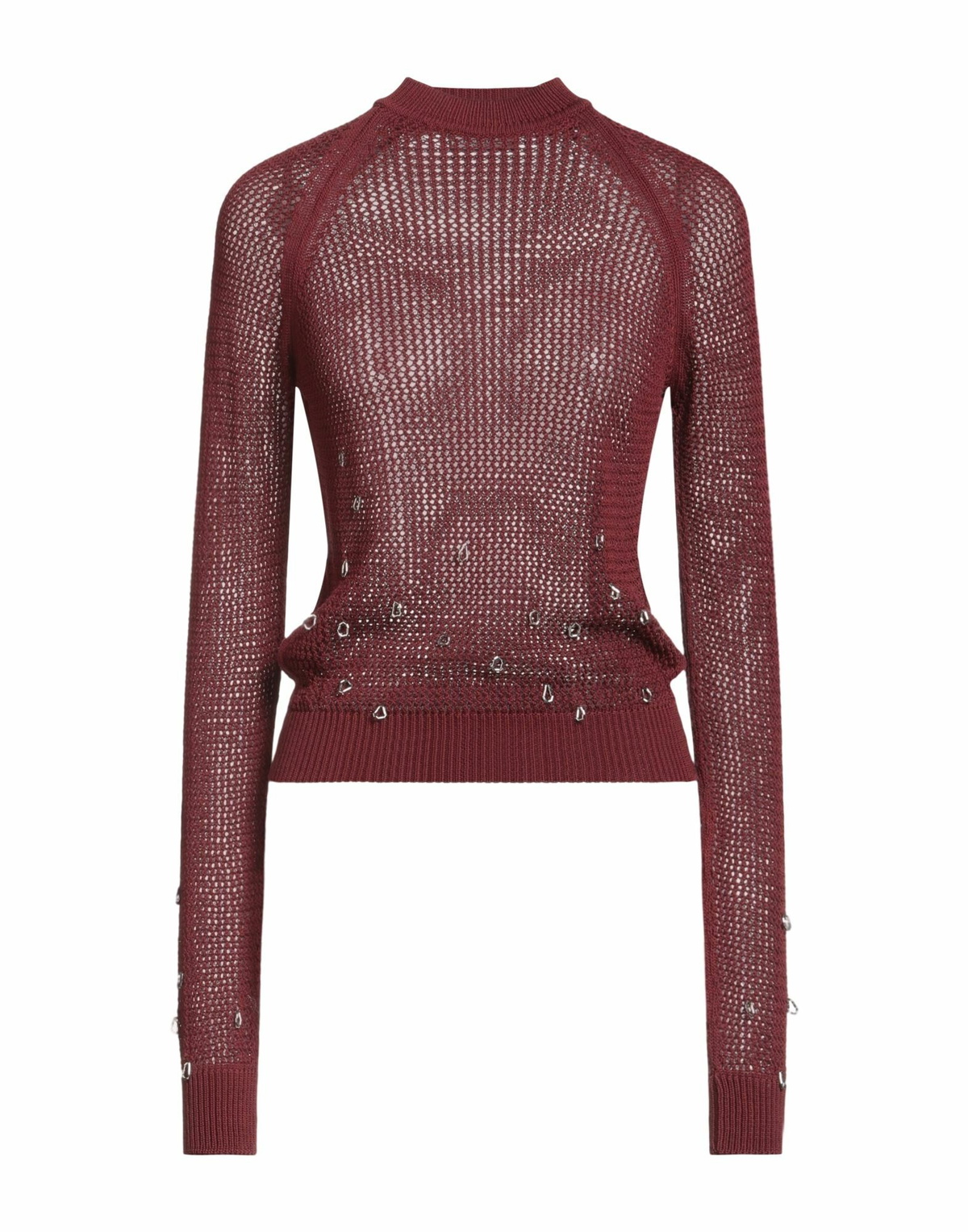 Durazzi Womens Sweater Burgundy
