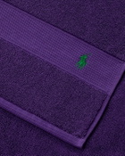Polo Ralph Lauren Polo Play Hand Towel 50 Cm X 100 Cm Purple Bathing