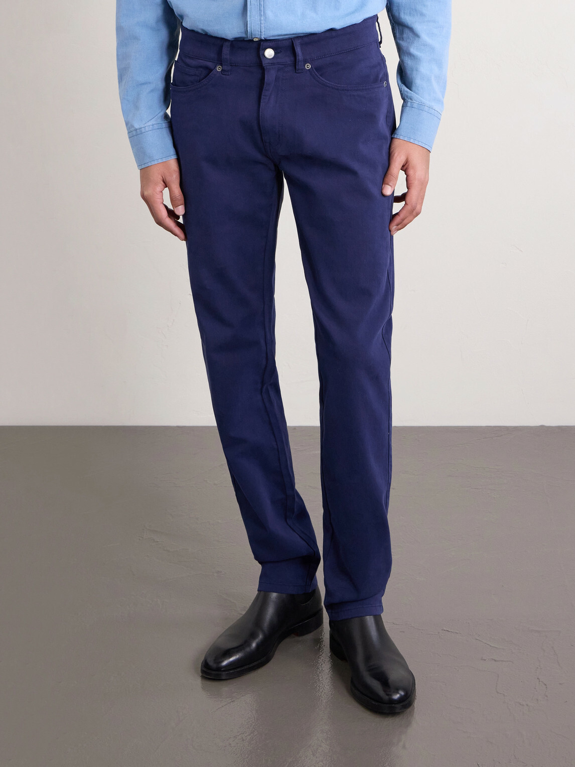 Peter Millar - Crown Straight-Leg Cotton-Canvas Trousers - Blue