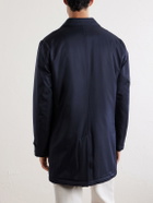 Kiton - Reversible Padded Twill Jacket - Blue