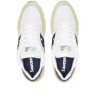 Saucony Men's Shadow 6000 Sneakers in White/Mint/Navy
