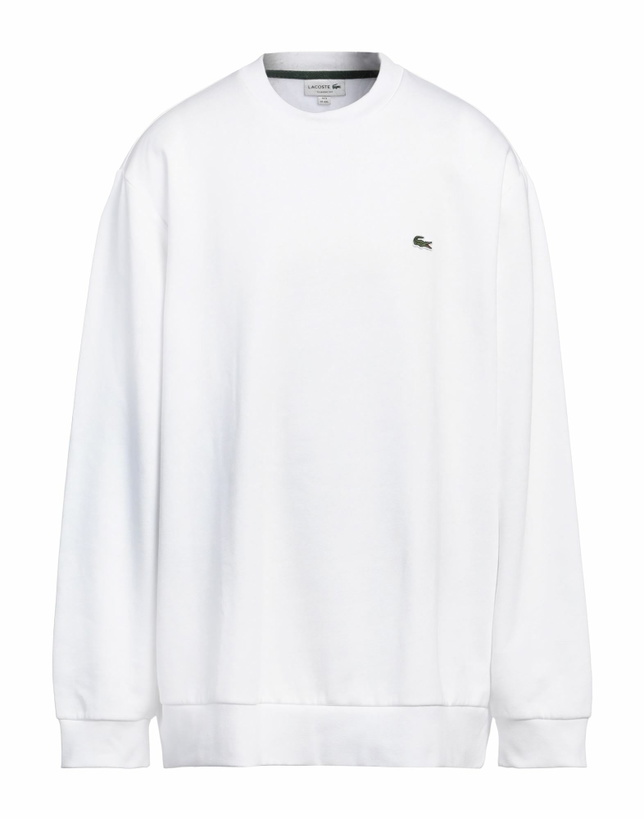 Photo: Lacoste Mens Sweatshirt in White