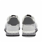 Valentino Men's Camo Rockrunner Sneakers in White/Silver