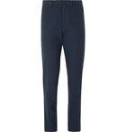 Boglioli - Slim-Fit Striped Cotton-Seersucker Suit Trousers - Blue