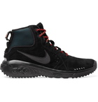 Nike - ACG Angel's Rest Suede and Mesh Sneakers - Men - Black