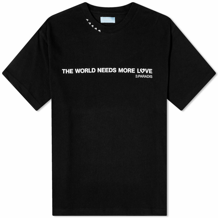 Photo: 3.Paradis Women's More Love Oversized T-Shirt in Black