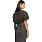 Rick Owens DRKSHDW Gray Tower Tatlin Bomber Jacket