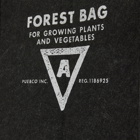 Puebco Forest Bag Rectangle - Large in Dark Grey 