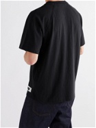 ACNE STUDIOS - Emeril Slub Cotton-Jersey T-Shirt - Black