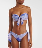 Zimmermann Maxine Scarf Tie paisley bikini