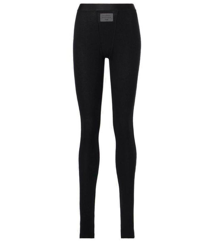 Photo: Acne Studios Logo leggings