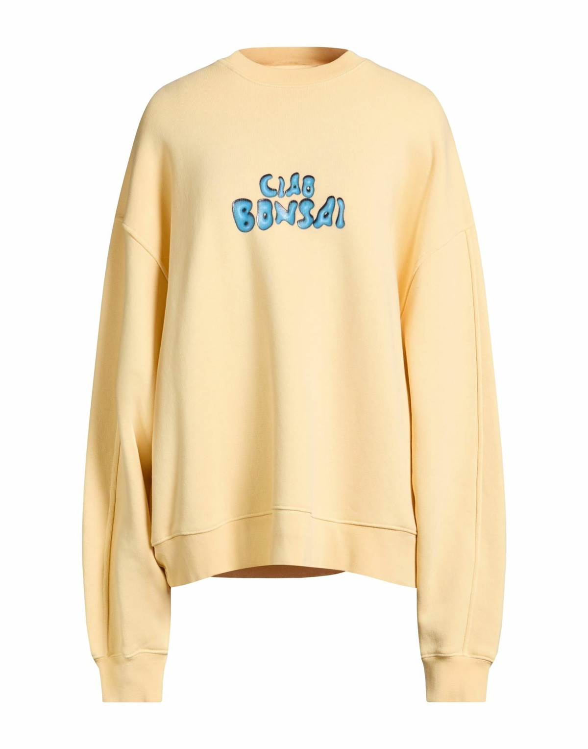 Bonsai Womens Sweatshirt Pastel in Yellow