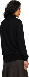 The Frankie Shop Black Eve Thin Turtleneck