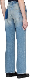 GAUCHERE Blue Cutout Jeans