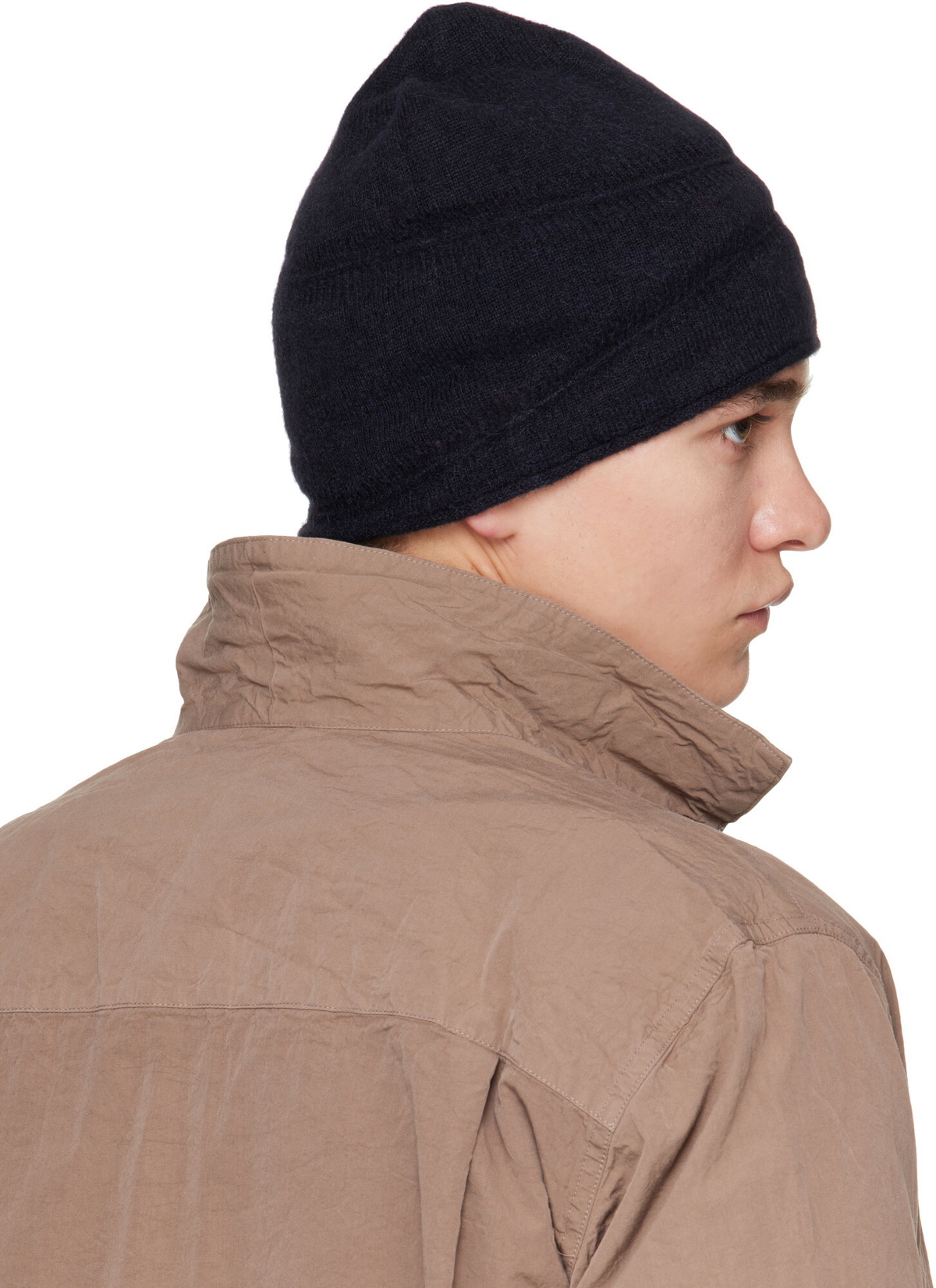 CASEY CASEY Navy Alpawo Beanie