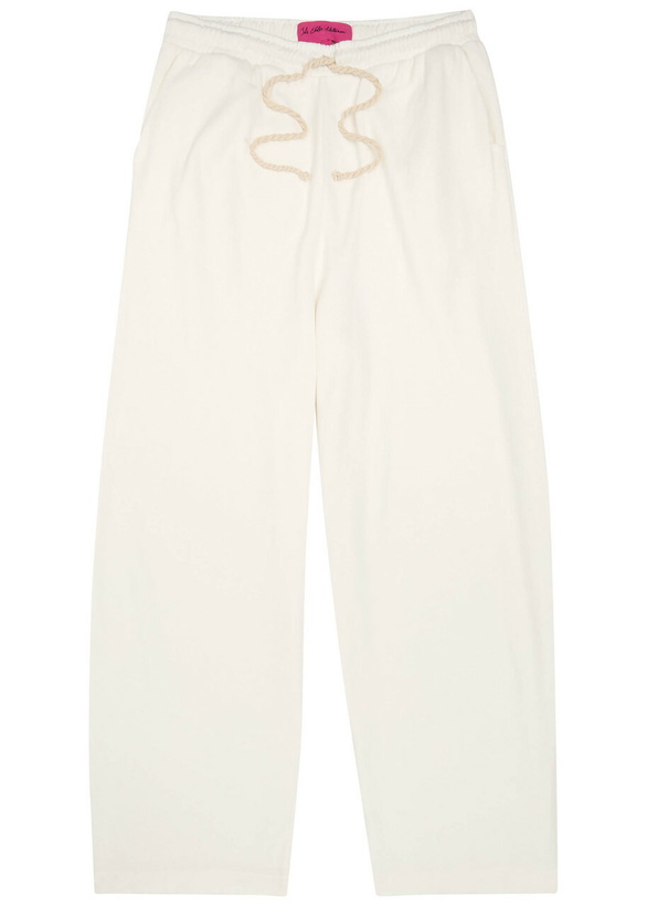Photo: The Elder Statesman Daily Cotton and Cashmere-blend Sweatpants Off White