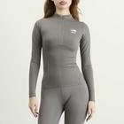 The North Face Women's x SKIMS W Refina Long Sleeve Top in Sk Gunmetal