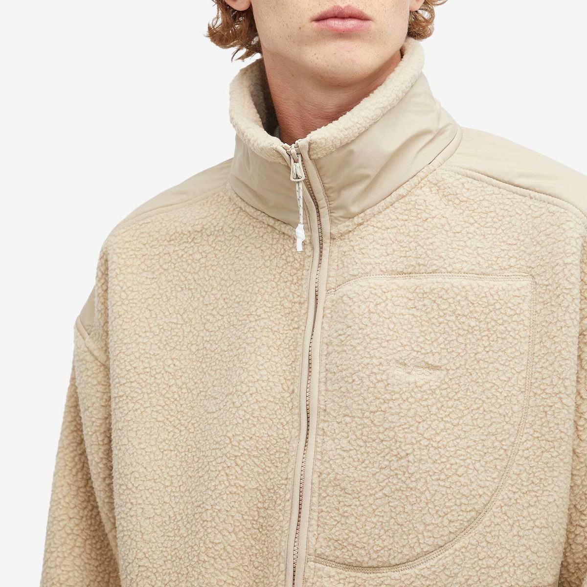 Blaest Men's Skala Polartec Fleece Jacket in Beige