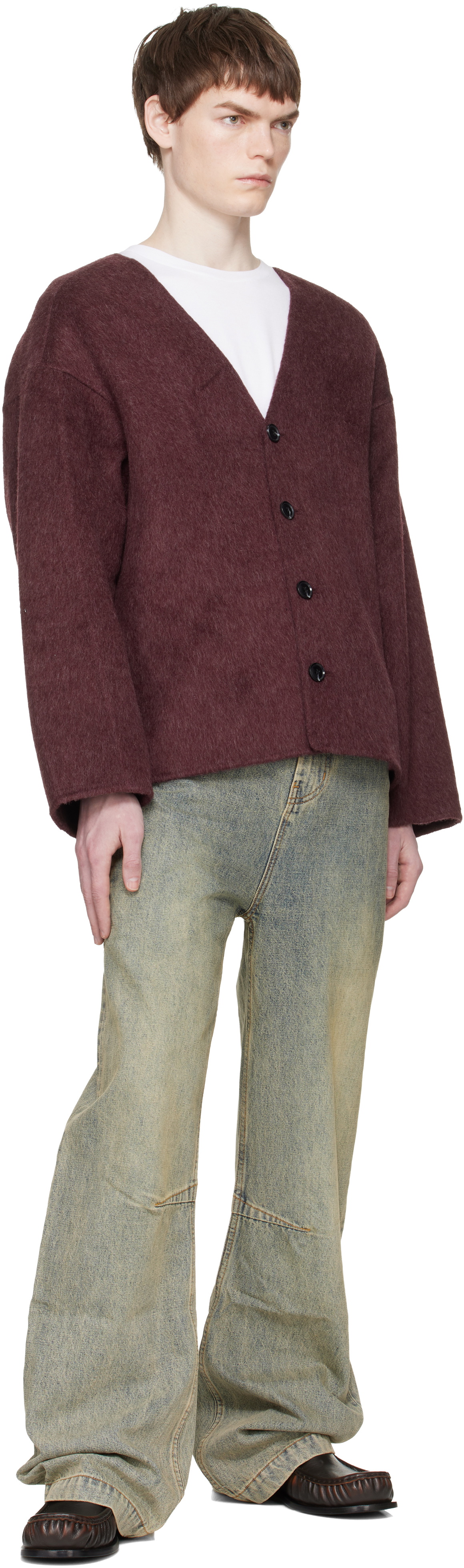 Entire Studios Burgundy Jool Jacket