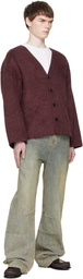 Entire Studios Burgundy Jool Jacket