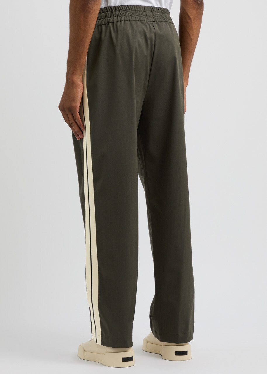Palm Angels SS22 Classic Track Pants 'Black White
