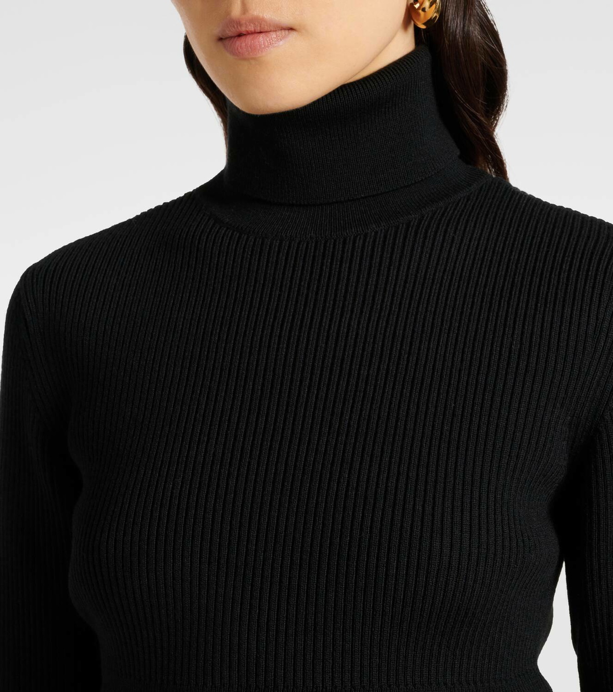 Patou Logo turtleneck sweater