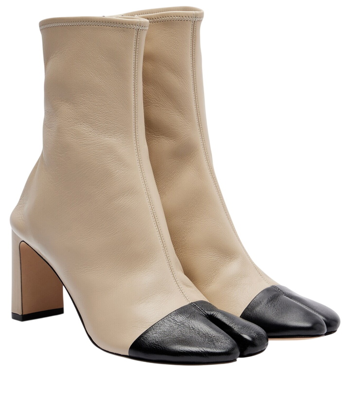Photo: Christen Tabi 75 leather ankle boots
