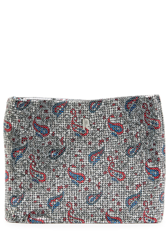 Photo: Rabanne Paisley Pouchette - Cream - One Size