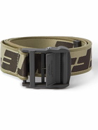 Off-White - Industrial Logo-Jacquard Webbing Belt