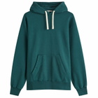 Beams Plus Men's Pullover Hoodie in Dark Green