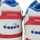 Diadora Men's Winner SL Sneakers in True Blue/Poppy Red