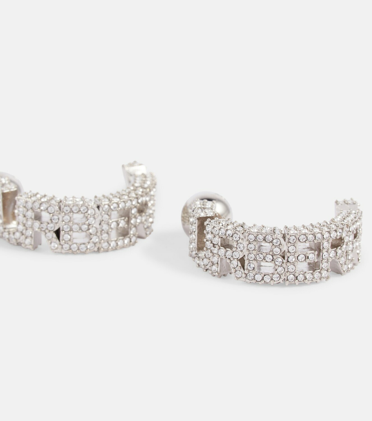 アクセサリー BURBERRY ROSE MONOGRAM HOOP EARRINGS Burberry TB Monogram Outline Hoop Earrings - Hoop, Earrings