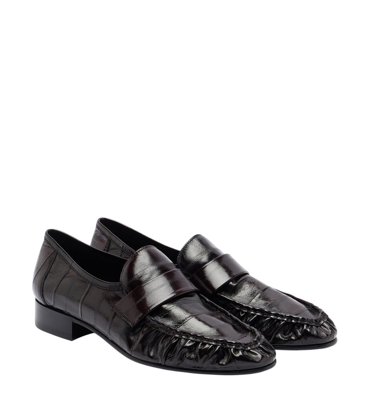 Photo: The Row Soft eel leather loafers