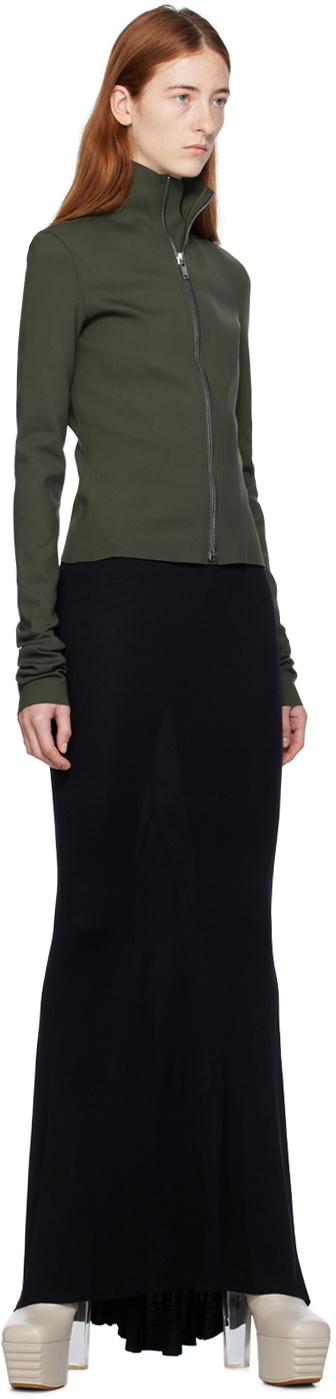 Rick Owens Lilies Green Ella Jacket
