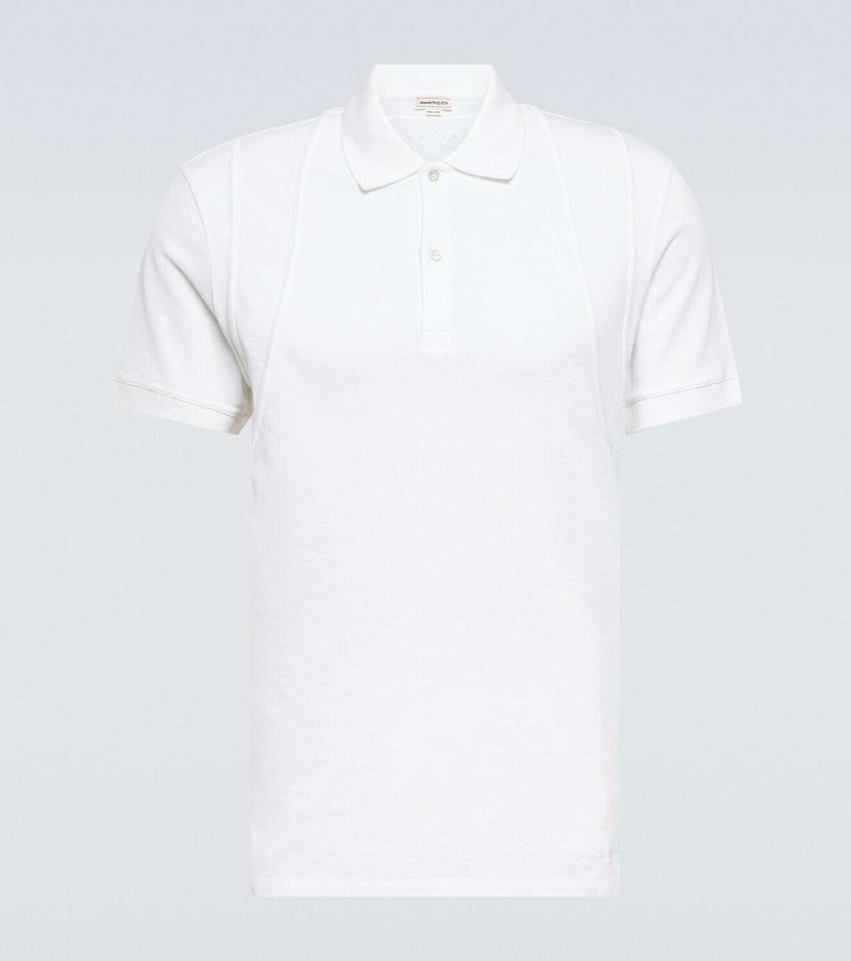 Alexander Mcqueen Ivory Polo Shirts main image 1