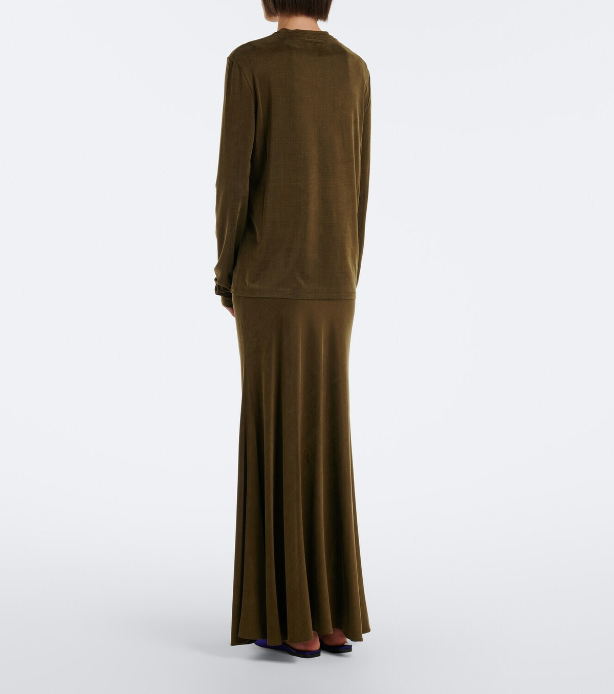 Tom Ford Jersey midi skirt