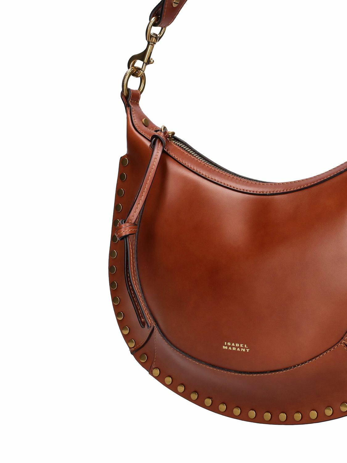 ショルダーバッグ・ポシェット Isabel Marant Naoko Shoulder Bag In Smooth Leather NAOKO BAG Woman Chocolate | ISABEL MARANT Official online store