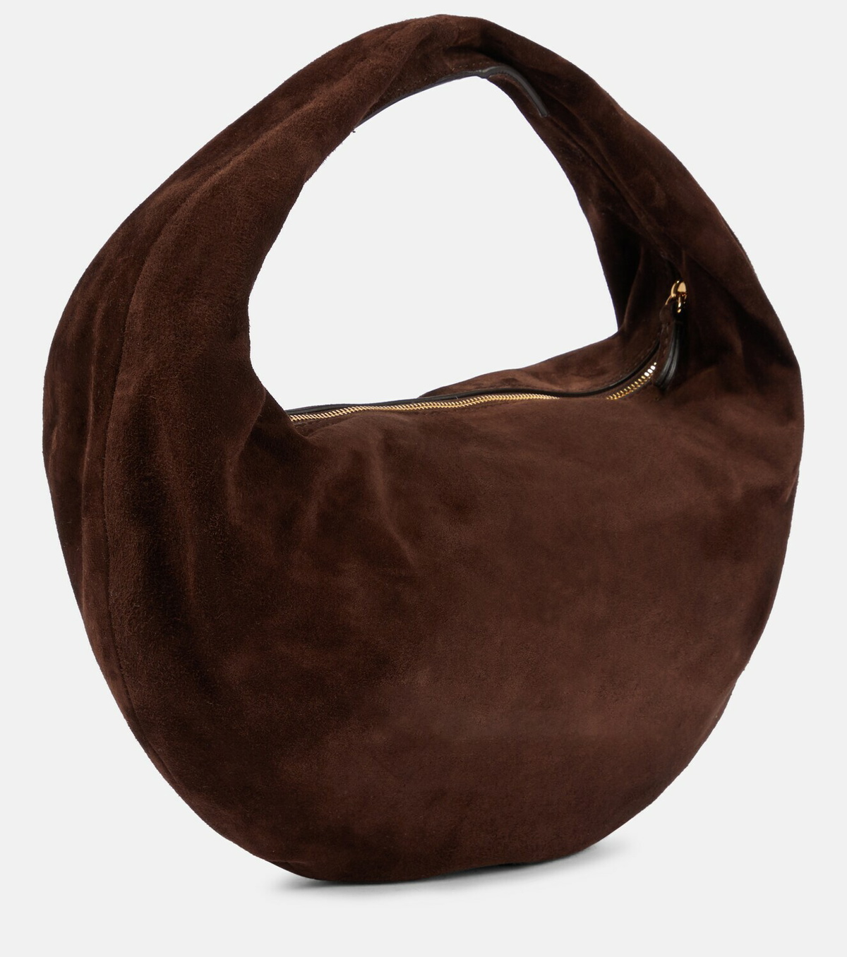 Khaite Olivia Medium suede shoulder bag