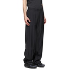 Undercover Black Pleated Trousers