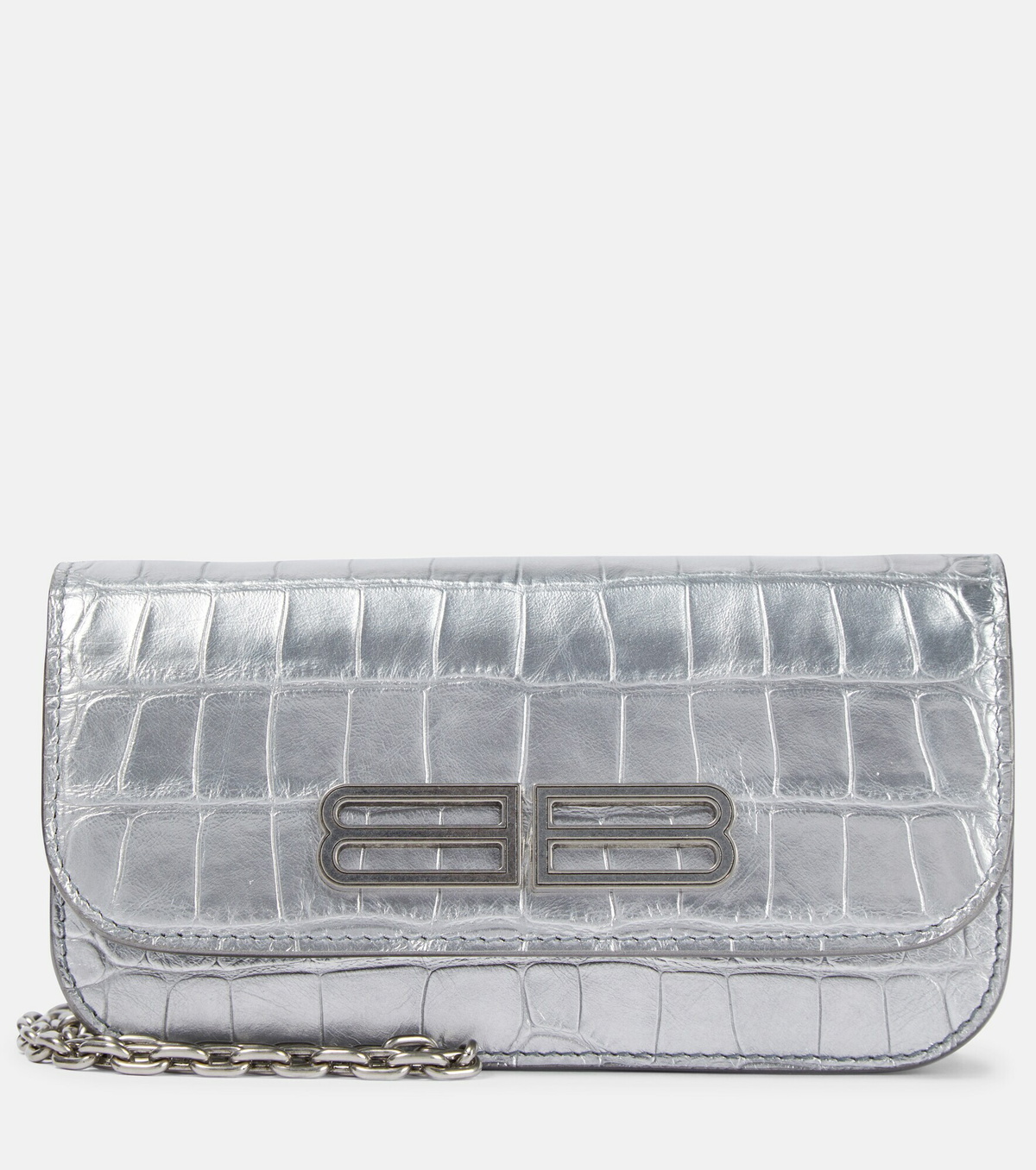 Balenciaga Gossip leather wallet on chain Balenciaga