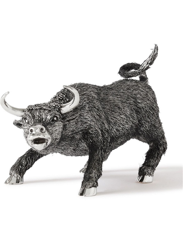 Photo: Buccellati - Bull Silver Figurine