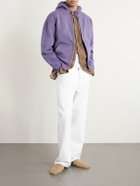 Our Legacy - Rascal Cotton-Jersey Zip-Up Hoodie - Purple