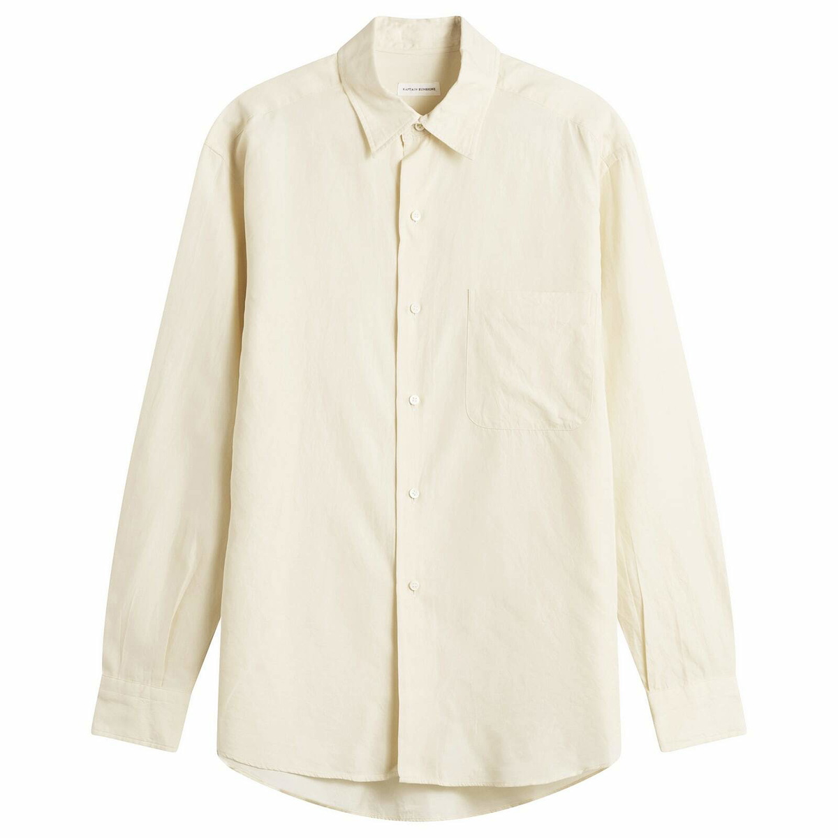 Kaptain Sunshine - Finx Button-Down Collar Striped Cotton Oxford