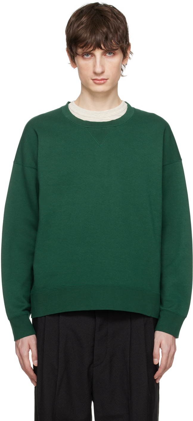 Photo: visvim Green Ultimate Jumbo SB Sweatshirt