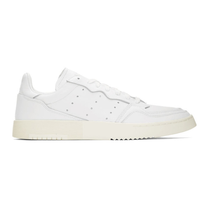 Photo: adidas Originals White Supercourt Sneakers