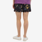 Paul Smith Men's Botanical Print Swim Shorts in Black