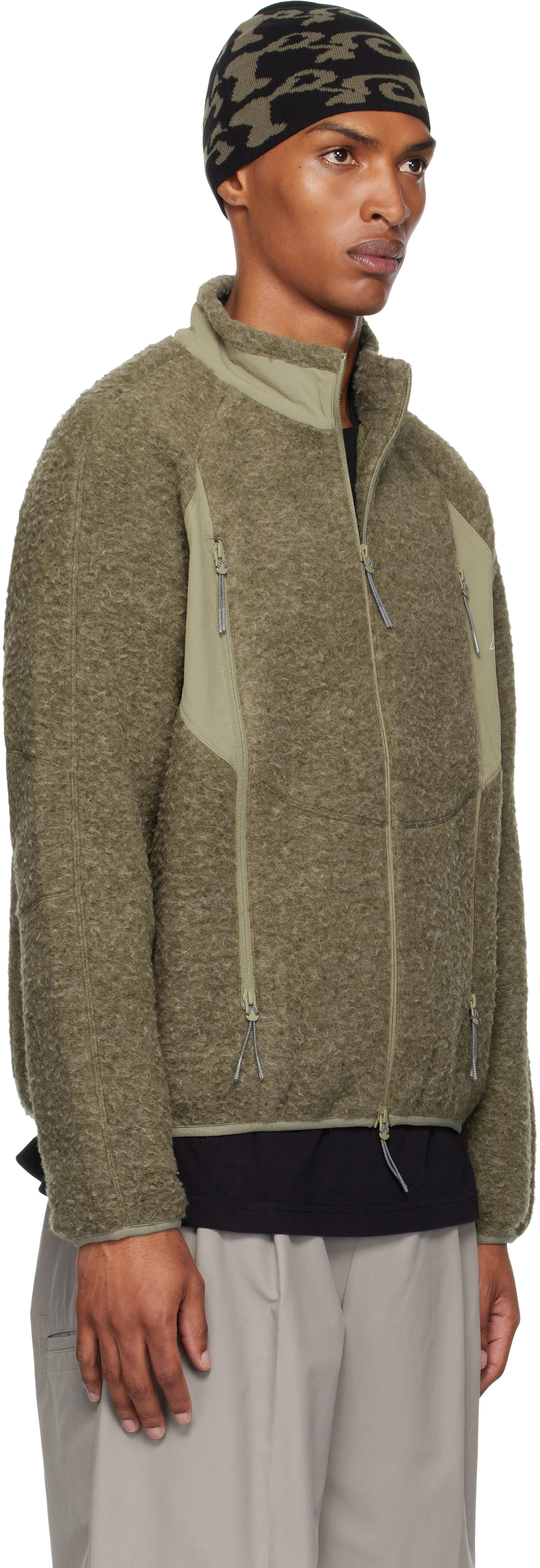ROA Green Polar Fleece Jacket ROA