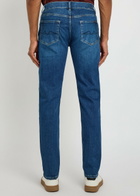 7 For All Mankind Slimmy Tapered Luxe Performance Jeans Mid Blu